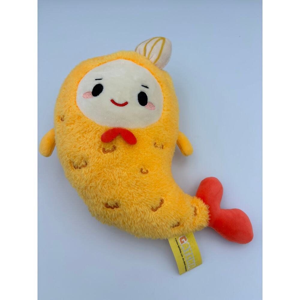 GATCHA Fried Tempura Shrimp Plush 9"